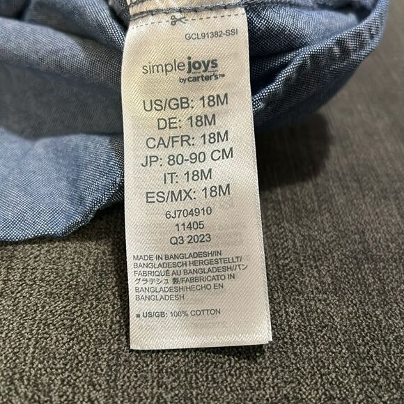 Carters Boys 18M Long Sleeve-Bundle of Two - Picture 8 of 8